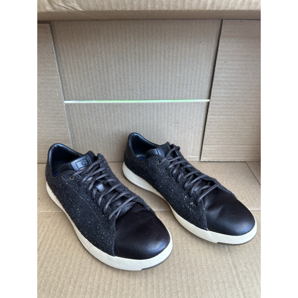 Cole Haan Men's GrandPro Tennis Sneaker Brown Wool Style C29984